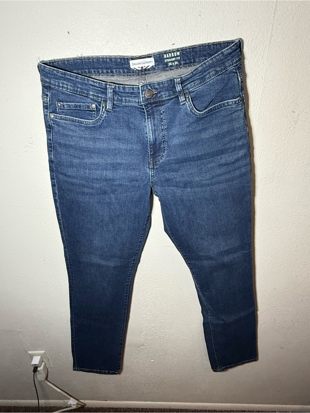 English Laundry Slim Fit Indigo Blue Jeans